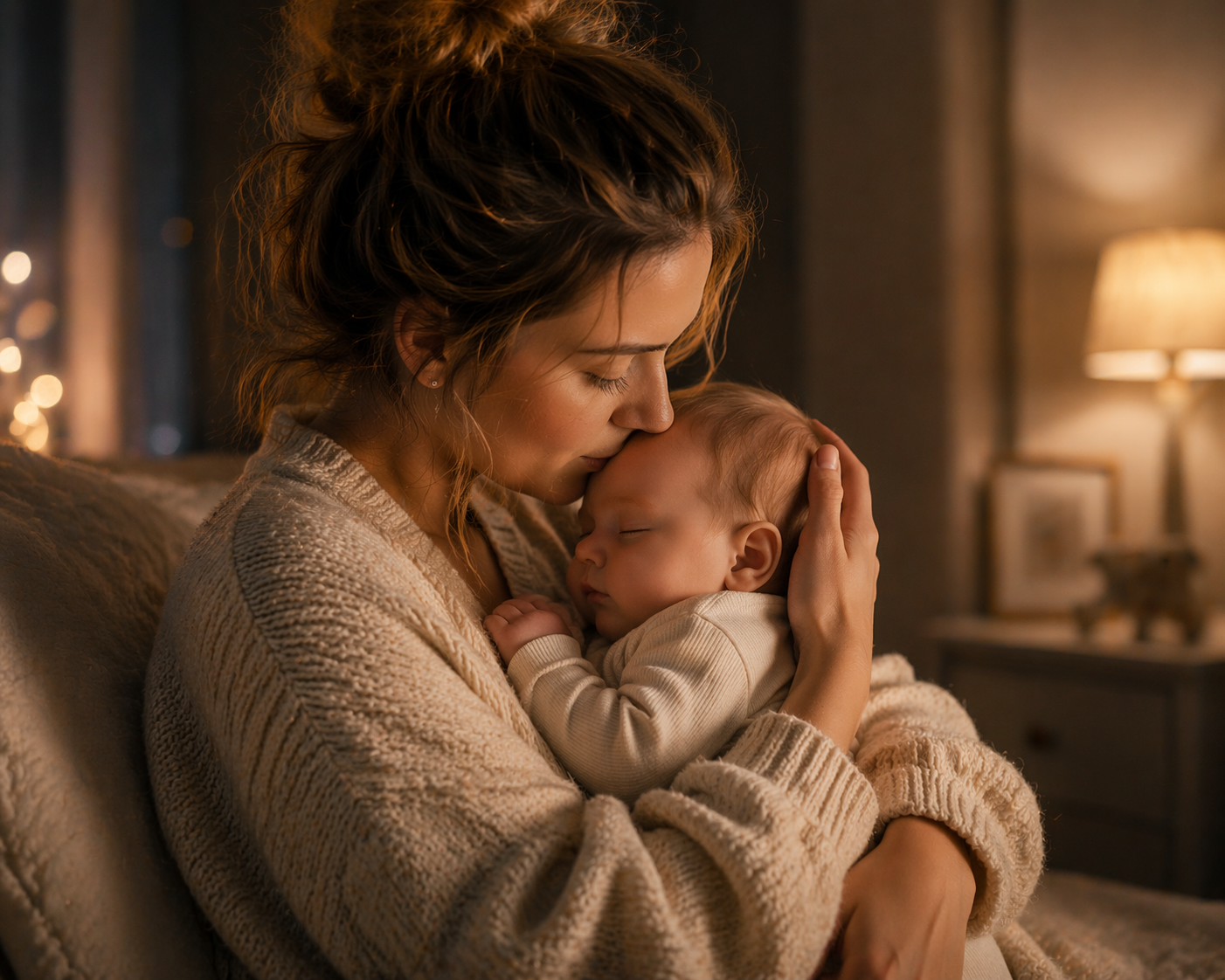 Maman avec son bébé